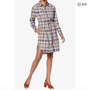 Pendleton Plaid Shirt Dress